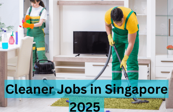 Cleaner Jobs in Singapore 2025