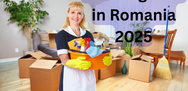 Cleaning Jobs in Romania 2025