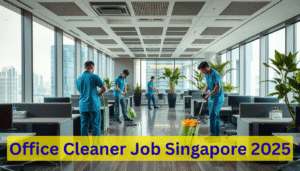 Office Cleaner Job Singapore 2025