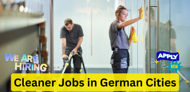 Cleaner Jobs in German Cities